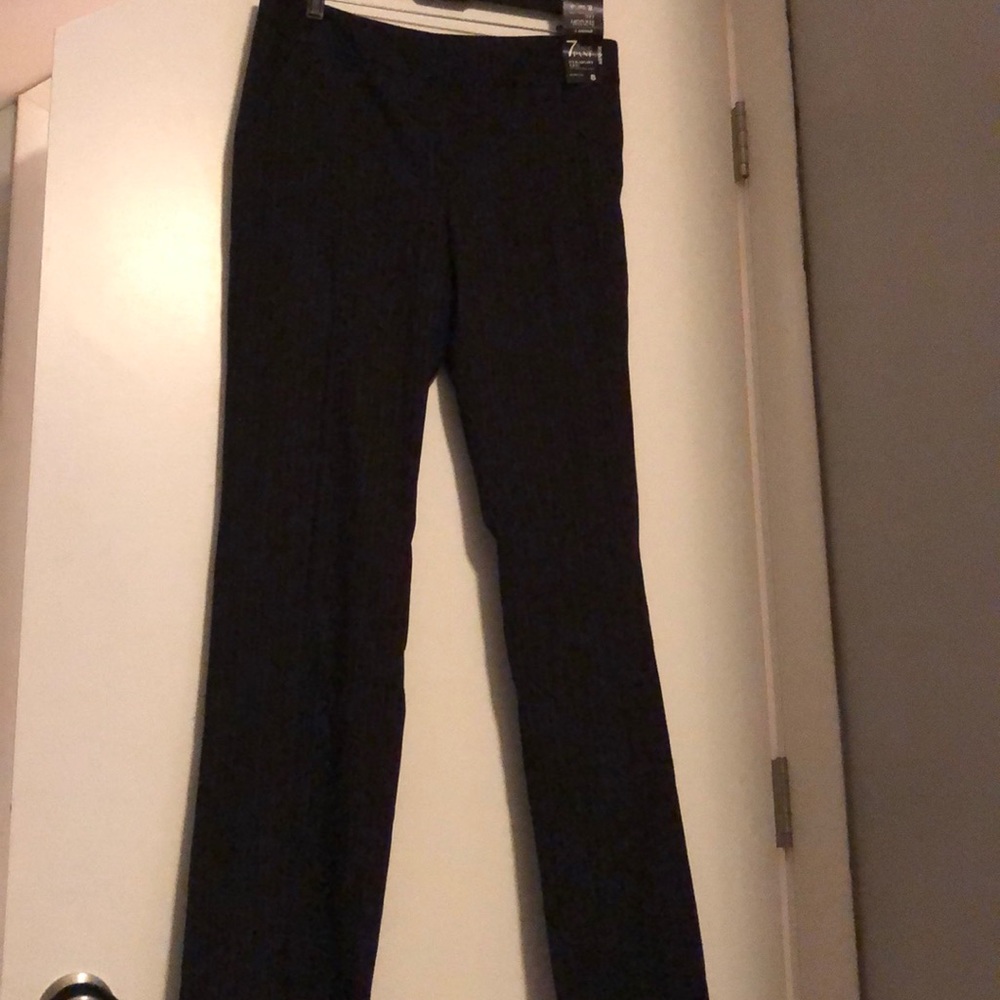 Black pin stripped dress pants